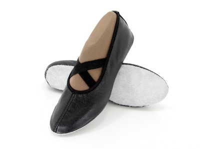 baletki eko-skóra kolor czarny